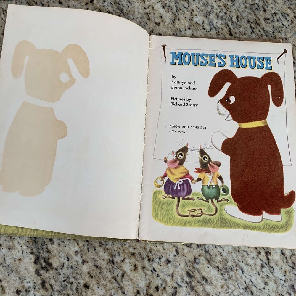 Mouse's House By Kathryn‎ And Byron Jackson With Richard Scarry's Pictures - Picture 9 of 16